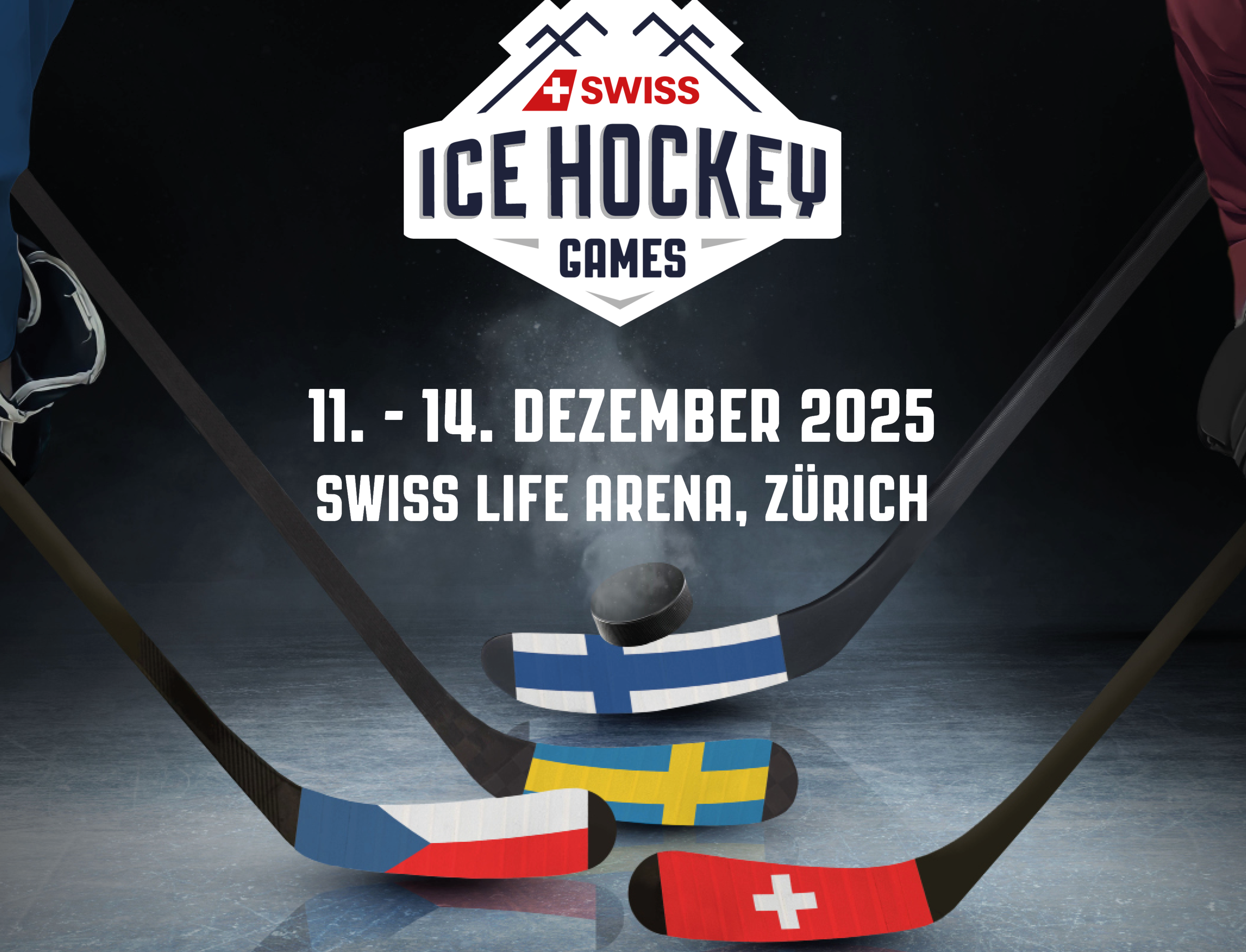 Aufstellung der Teams für das Spiel Schweden vs. Finnland